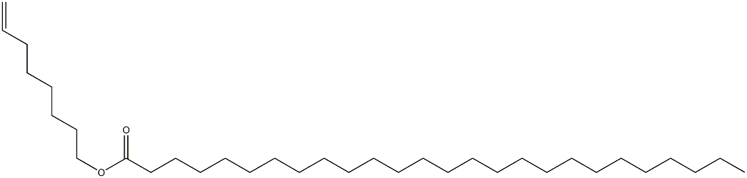 Cerotic acid 7-octenyl ester,,结构式