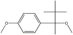 4-Methoxy-1-(1-methoxy-1,2,2-trimethylpropyl)benzene