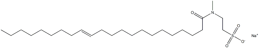 N-[(E)-1-Oxo-13-docosen-1-yl]-N-methyltaurine sodium salt