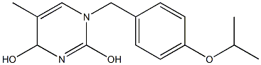 1,4-Dihydro-1-(4-isopropoxybenzyl)-5-methylpyrimidine-2,4-diol