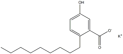 2-Nonyl-5-hydroxybenzoic acid potassium salt