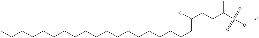  5-Hydroxytetracosane-2-sulfonic acid potassium salt