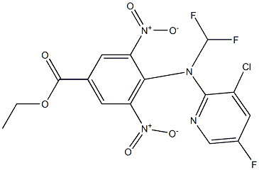 4-(3-Chloro-5-trifluoromethyl-2-pyridinylamino)-3,5-dinitrobenzoic acid ethyl ester