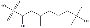  1,7-Dihydroxy-3,7-dimethyl-1-octanesulfonic acid