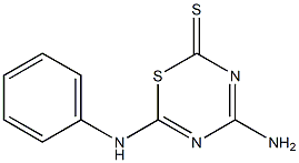 4-Amino-6-(phenylamino)-2H-1,3,5-thiadiazine-2-thione Structure