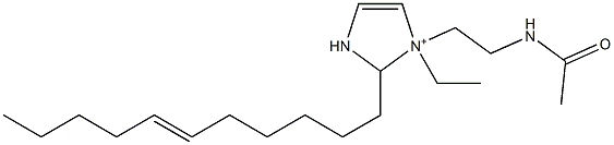  1-[2-(Acetylamino)ethyl]-1-ethyl-2-(6-undecenyl)-4-imidazoline-1-ium