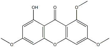  1,3,6-Trimethoxy-8-hydroxy-9H-xanthen-9-one