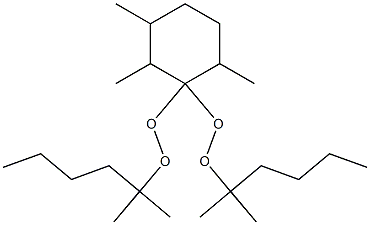 2,3,6-Trimethyl-1,1-bis(1,1-dimethylpentylperoxy)cyclohexane