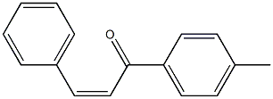 (2Z)-3-(Phenyl)-1-(4-methylphenyl)-2-propene-1-one 结构式