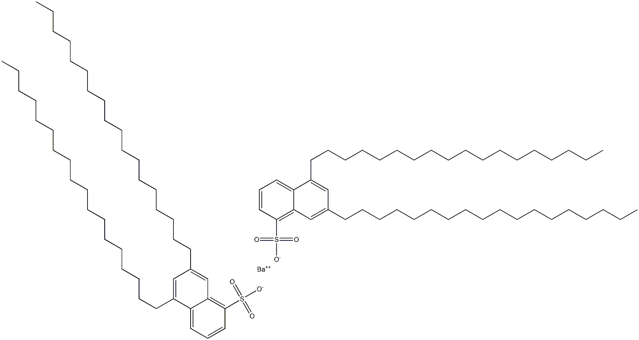  Bis(5,7-dioctadecyl-1-naphthalenesulfonic acid)barium salt