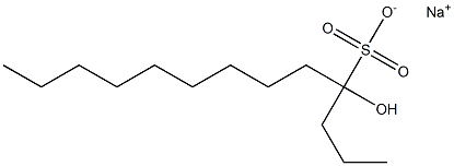 4-Hydroxytridecane-4-sulfonic acid sodium salt