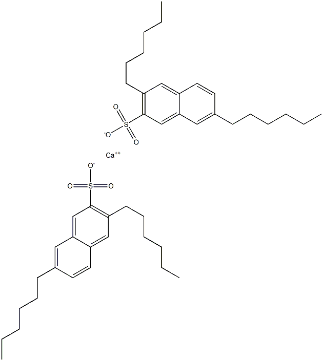  Bis(3,7-dihexyl-2-naphthalenesulfonic acid)calcium salt