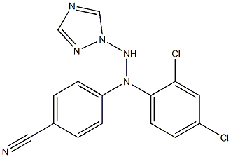  1-(1H-1,2,4-Triazol-1-yl)-2-[4-cyanophenyl]-2-(2,4-dichlorophenyl)hydrazine