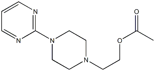 1-(2-Pyrimidinyl)-4-(2-acetoxyethyl)piperazine