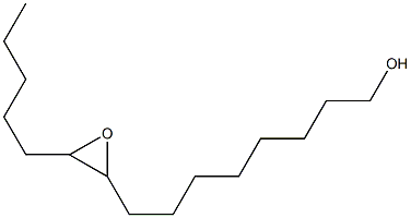 9,10-Epoxypentadecan-1-ol Structure