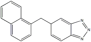  5-[(1-Naphtyl)methyl]-5H-benzotriazole