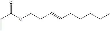 Propionic acid 3-nonenyl ester