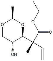  (2R,4S,5R)-4-[(1R)-1-(Ethoxycarbonyl)methyl-2-propenyl]-2-methyl-1,3-dioxan-5-ol