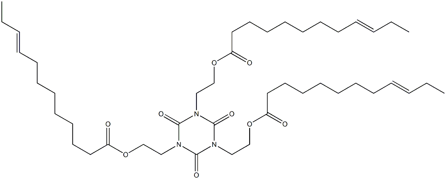  1,3,5-Tris[2-(9-dodecenoyloxy)ethyl]hexahydro-1,3,5-triazine-2,4,6-trione