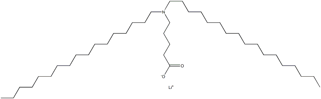 5-(Diheptadecylamino)valeric acid lithium salt