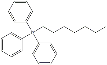 Triphenylheptylphosphonium Structure