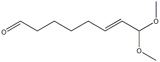8,8-Dimethoxy-6-octen-1-al Structure