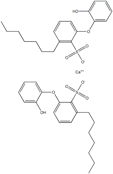 Bis(2'-hydroxy-3-heptyl[oxybisbenzene]-2-sulfonic acid)calcium salt