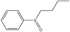 Phenyl (butyl) sulfoxide Structure