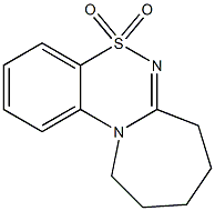 8,9,10,11-Tetrahydro-7H-azepino[2,1-c][1,2,4]benzothiadiazine 5,5-dioxide Structure