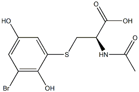 N-Acetyl-S-(3-bromo-2,5-dihydroxyphenyl)-L-cysteine