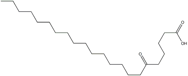 6-Oxodocosanoic acid Struktur