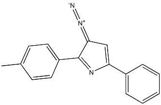 3-Diazo-2-(4-methylphenyl)-5-phenyl-3H-pyrrole 结构式