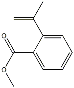 2-Isopropenylbenzoic acid methyl ester Structure