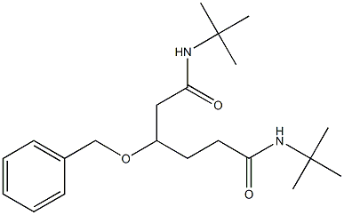 3-(Benzyloxy)-N,N'-di(tert-butyl)adipamide,,结构式