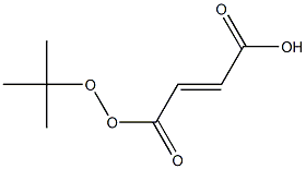 3-(tert-Butylperoxycarbonyl)acrylic acid Structure