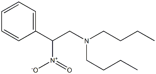 2-Phenyl-2-nitro-N,N-dibutylethanamine Structure