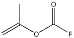 Fluoroformic acid isopropenyl ester 结构式