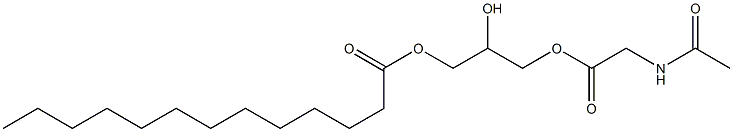1-[(N-Acetylglycyl)oxy]-2,3-propanediol 3-tridecanoate