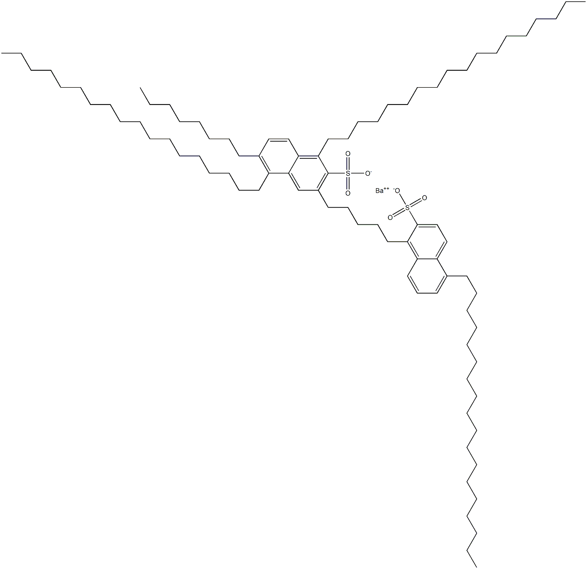  Bis(1,5-dioctadecyl-2-naphthalenesulfonic acid)barium salt