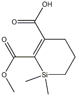 1,1-Dimethyl-1-sila-2-cyclohexene-2,3-bis(carboxylic acid methyl) ester