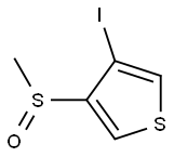 3-(Methylsulfinyl)-4-iodothiophene Structure