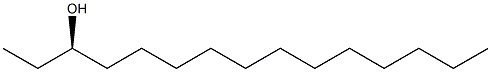 (3R)-3-Pentadecanol Struktur