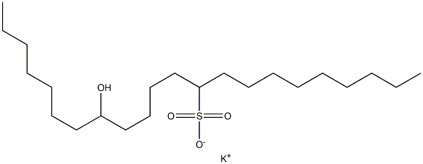 15-Hydroxydocosane-10-sulfonic acid potassium salt