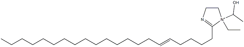 1-Ethyl-2-(5-henicosenyl)-1-(1-hydroxyethyl)-2-imidazoline-1-ium Structure