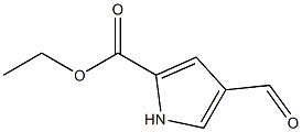4-Formyl-1H-pyrrole-2-carboxylic acid ethyl ester Structure