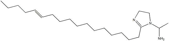 1-(1-Aminoethyl)-2-(12-heptadecenyl)-2-imidazoline Structure