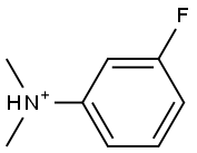  N,N-Dimethyl-3-fluoroanilinium