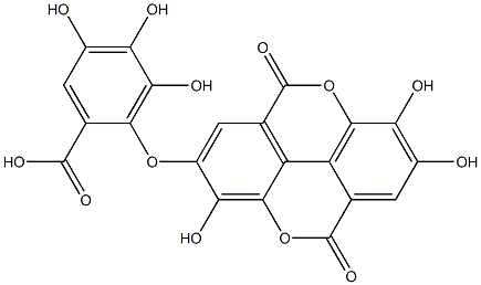  2-(3,7,8-Trihydroxy-5,10-dioxo-5,10-dihydro[1]benzopyrano[5,4,3-cde][1]benzopyran-2-yloxy)-3,4,5-trihydroxybenzoic acid