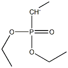 1-(Diethoxyphosphinyl)ethan-1-ide Struktur