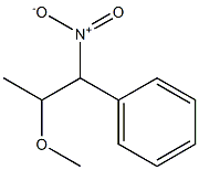 2-Methoxy-1-nitro-1-phenylpropane Structure